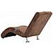Poltrona Massaggiante Con Cuscino Marrone Similpelle Scamosciata - Foto miniatura 6