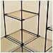 Armadio Angolare Crema 130x87x169 Cm - Foto miniatura 5
