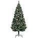 Albero di Natale Artificiale Pigne e Brillantini Bianchi 180 cm - Foto miniatura 6
