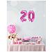Partydeco - Palloncino Alluminio Numero Color Rosa 35 Cm - Foto miniatura 2