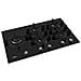 Piano Cottura GOWL 958 / NB a Gas 5 Fuochi Gas Colore Nero - Foto miniatura 3