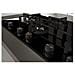 Piano Cottura GOWL 958 / NB a Gas 5 Fuochi Gas Colore Nero - Foto miniatura 8