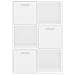 Armadietto Bianco 60x29,5x90 cm in Legno Ingegnerizzato - Foto miniatura 7