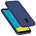 Custodia Compatibile Con Samsung Galaxy J6 2018 Eu Version In Liquid Blu - Coperchio Protettivo In Silicone Tpu Flessibile - Foto miniatura 1