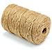 H S Juta Spago String 600 Piedi 6ply 3 Mm Di Spessore Forte Naturale Iuta Corda Rotolo Pi Forte Di 3ply Per I Regali Fiorai Giardino - Foto miniatura 3