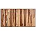 Tavolo da Pranzo 180x90x75 cm Legno Massello con Finitura Miele - Foto miniatura 4