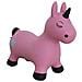 Animale salterino Unicorno rosa fucsia con pompa - Foto miniatura 3