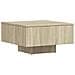 Tavolino Salotto Rovere Sonoma 60x60x31,5 cm Legno Multistrato - Foto miniatura 1