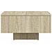 Tavolino Salotto Rovere Sonoma 60x60x31,5 cm Legno Multistrato - Foto miniatura 6