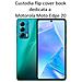 Maxy Custodia Book Orizzontale Silicone Case Per Motorola Moto Edge 20 5g Gold-black - Foto miniatura 2