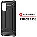 Forcell Custodia Armor Case Tpu Cover Per Samsung Galaxy S22 Ultra S908 Black - Foto miniatura 3