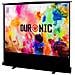 Fps80 / 43 Schermo Di Proiezione 80” Formato 4:3 / 163 X 122 Cm - Telo Proiettore Retrattile Auto-portante Per Videoproiettore Full Hd 3d 4k - Home Cinema Home Theater Ufficio - Foto miniatura 1