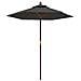 Ombrellone Da Giardino Con Palo In Legno Antracite 196x231 Cm - Foto miniatura 2