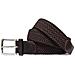 Cintura Da Uomo Elastica Intrecciata Con Fibbia 105cm Brown - Foto miniatura 2