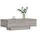Tavolino Salotto Grigio Sonoma 100x49,5x31 Cm Legno Multistrato - Foto miniatura 3