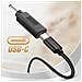 Adattatore Di Ricarica Dritto Usb-c Verso Dc 3,0 X 1,0 Mm Per Computer Acer - Foto miniatura 3