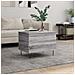 Tavolino Salotto Grigio Sonoma 60x44,5x45 Cm Legno Multistrato - Foto miniatura 1