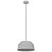 Lampadario Contemporaneo Contrisa 1 Luce Metallo Grigio - Foto miniatura 1