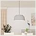 Lampadario Contemporaneo Contrisa 1 Luce Metallo Grigio - Foto miniatura 2