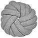 Cuscino Decorativo Akola Bouclé 31 X 31 Cm Tinta Unita Grigio - Foto miniatura 3