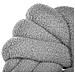 Cuscino Decorativo Akola Bouclé 31 X 31 Cm Tinta Unita Grigio - Foto miniatura 4