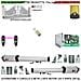 Cancello Elettrico 6 Metri 2 Ante Da 3,0 Mt Kit Base Automatismo 2 Motori Elettromeccanici 230 V Spinta 2 Q.li Staffe - Foto miniatura 1