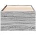Divano Letto Con Cassetti Grigio Sonoma 90x200 Cm Multistrato - Foto miniatura 3