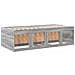 Divano Letto Con Cassetti Grigio Sonoma 90x200 Cm Multistrato - Foto miniatura 4