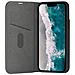 Custodia Per Iphone 14 Plus Modello Oslo In Pelle Vegan Con Portacarte, Nero - Foto miniatura 2