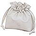 Borsa Per Il Trucco Con Coulisse Bianco Crema White - Foto miniatura 1
