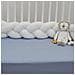 Treccia Paracolpi Per Culla E Lettino Bianca - Foto miniatura 2
