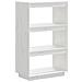 Libreria /divisorio Bianco 60x35x103cm In Legno Massello Di Pino - Foto miniatura 1