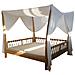Levante - Gazebo Letto In Teak Con Cuscini - Foto miniatura 2