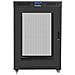 Lanberg FF01-8022-23BL, Rack indipendenti, 22U, 1200 kg, Lucchetti, Griglie, Rotelle - Foto miniatura 4