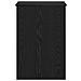 Scrivania  Nero Rovere 100x50x76 cm in legno ingegnerizzato - Foto miniatura 8