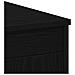Scrivania  Nero Rovere 100x50x76 cm in legno ingegnerizzato - Foto miniatura 9