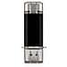 Chiavetta Usb 2 In 1 Corta Usb 3.0 Ad Alta Velocità Per Trasferimento Dati Tra Pc E Smartphone Black 128 Gb - Foto miniatura 1