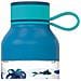 Borracca Per Bambini 430ml Modello Ice Kids Motivo Animali Marini Con Cinghia, Blu - Foto miniatura 4