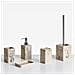 Set Da 5 Accessori Per Il Bagno Vilcanota Marmo Beige - Foto miniatura 2