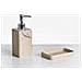 Set Da 5 Accessori Per Il Bagno Vilcanota Marmo Beige - Foto miniatura 3