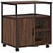 Mobile per Ufficio con ruota Rovere marrone 61 x 46 x 67 cm - Foto miniatura 1