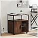 Mobile per Ufficio con ruota Rovere marrone 61 x 46 x 67 cm - Foto miniatura 2
