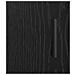 Mobile da Bagno con porta Rovere nero 35 x 37.5 x 188.5 cm - Foto miniatura 8
