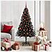 Albero di Natale con 150 LED con supporto Nero 150 cm PVC - Foto miniatura 2