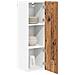 Armadio pensile con porta Riga Legno vecchio 30 x 31 x 100 cm - Foto miniatura 3