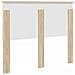 Testiera con testiera Rovere Sonoma 135 cm Legno multistrato - Foto miniatura 6