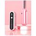 Pettine Lisciante Pieghevole Portatile: Senza Fili, Ricaricabile E Temperatura Regolabile Pink - Foto miniatura 6