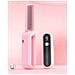 Pettine Lisciante Pieghevole Portatile: Senza Fili, Ricaricabile E Temperatura Regolabile Pink - Foto miniatura 7