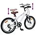 Kids Mountain Bike 20 Pollici 6-Speed per 5-8 anni Bianco - Foto miniatura 7