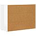 Credenza Bianco Lucido 80.5 x 35 x 59 cm Legno multistrato - Foto miniatura 8